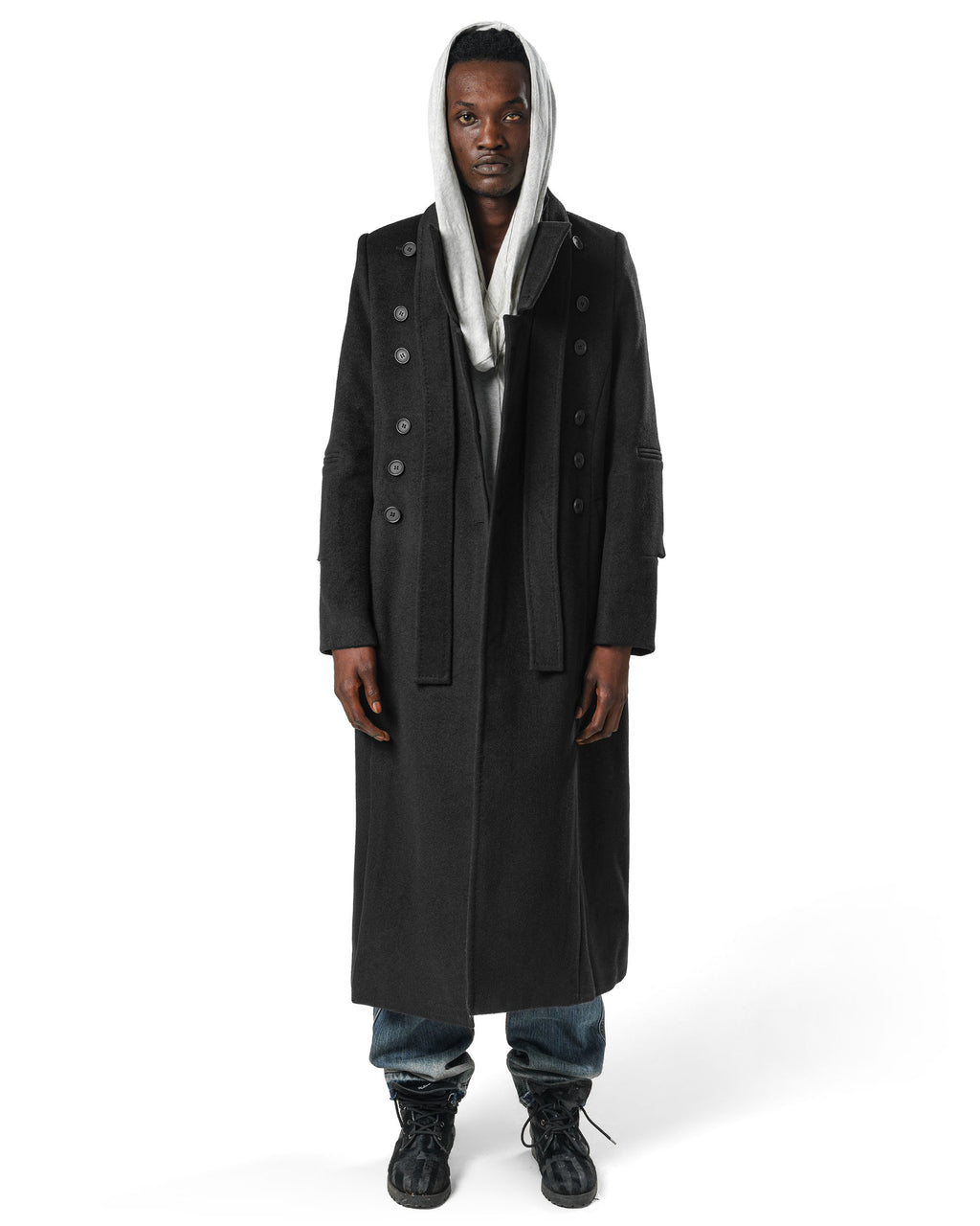Long Fine Wool Coat