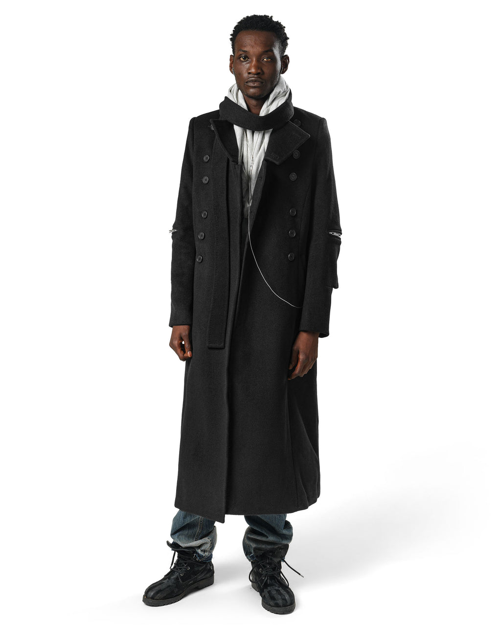 Long Fine Wool Coat