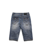 Long Denim Shorts
