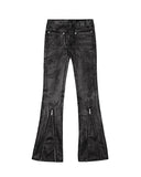 Doll Core Flared Wax Jeans