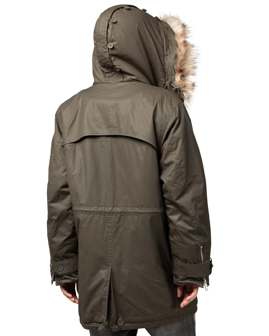 Waxed Parka Jacket