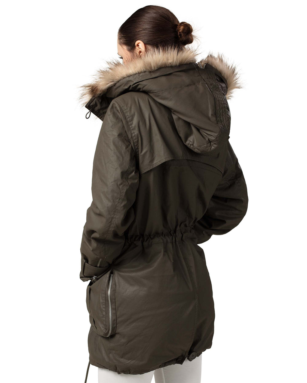 Waxed Parka Jacket