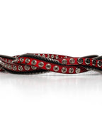 Red Split Button Belt