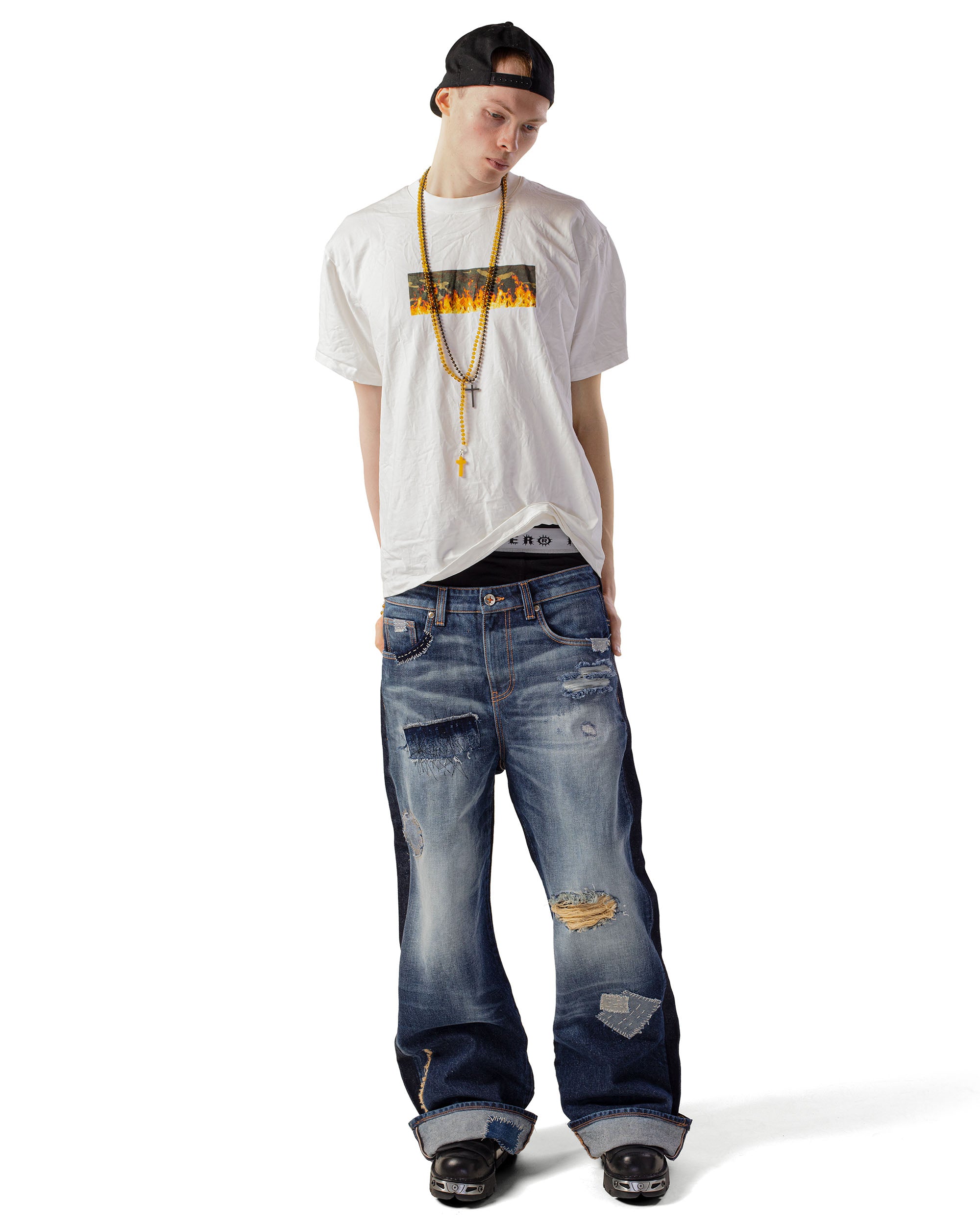 Camo BoxNoLogo Wrinkled Tee