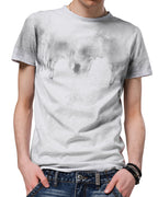 Slim Oil Print T-Shirt