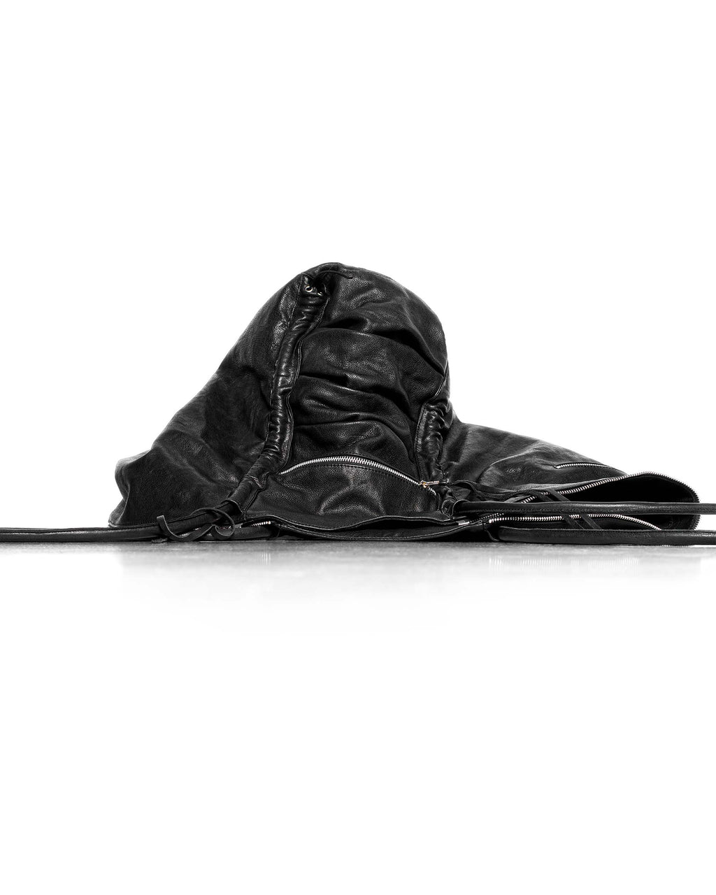 Oversized Carryall Leather Bag