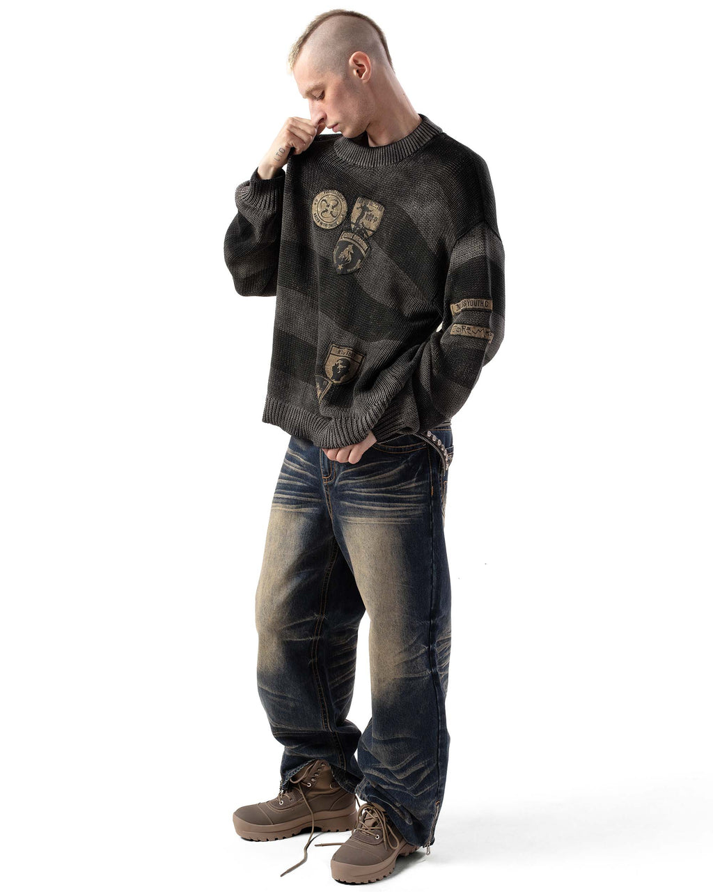 Racer x Podmost Knit Sweater