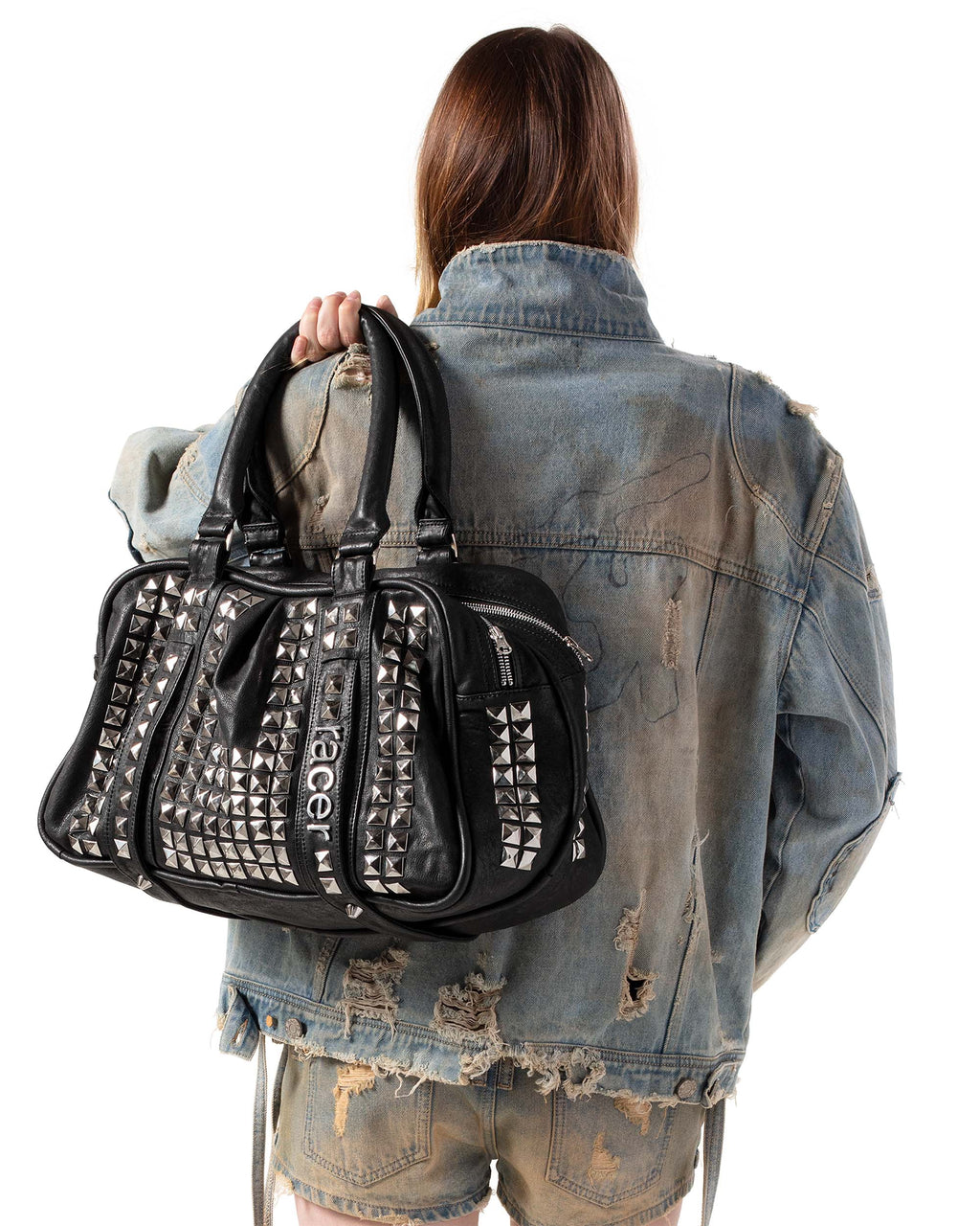 Studded Leather Bag