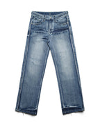 Bleached Studded Denim