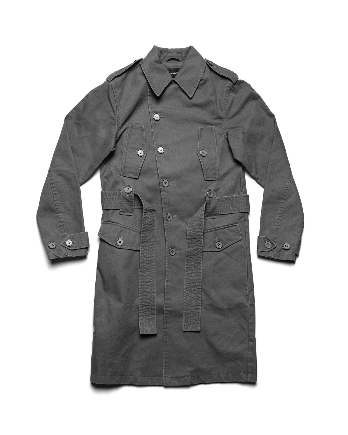 Washed Trench Coat