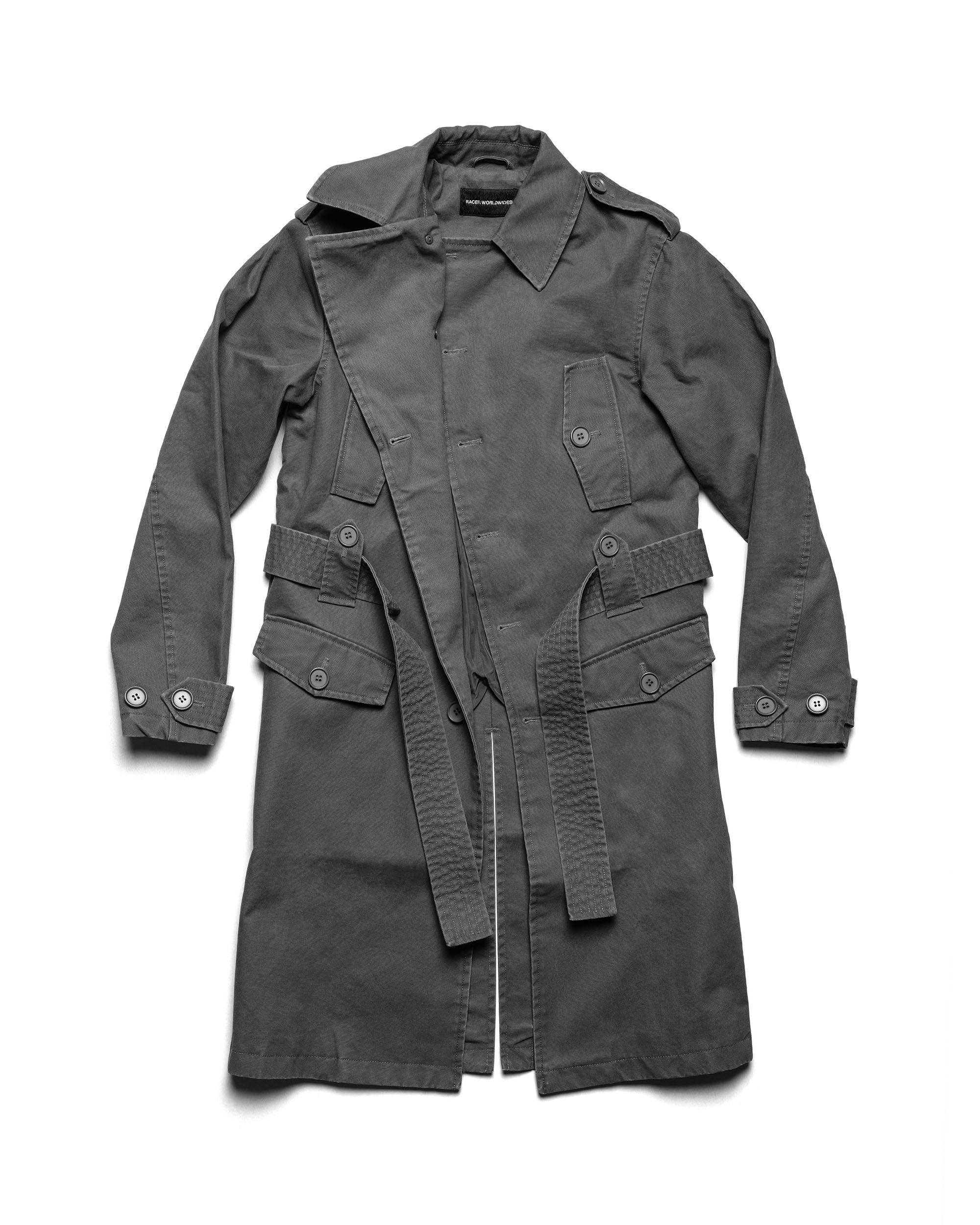 Washed Trench Coat