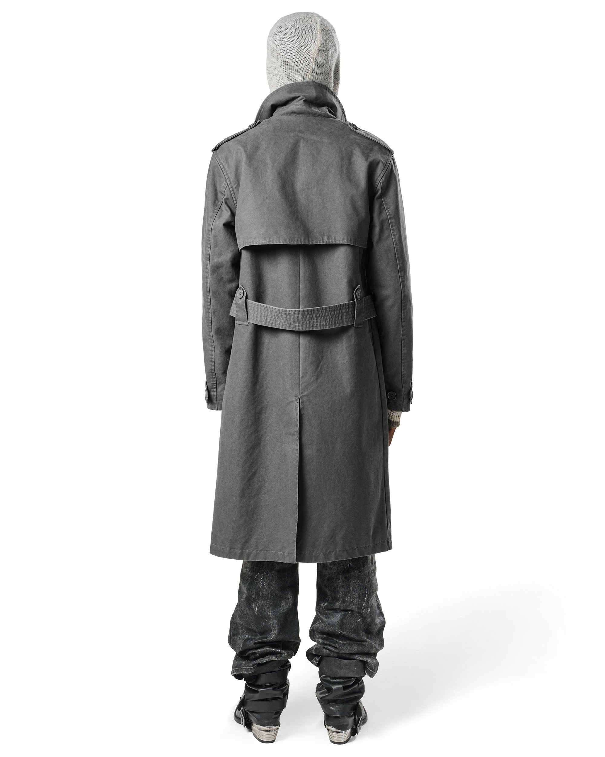 Washed Trench Coat