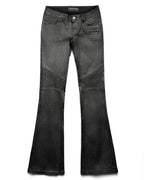 Wax Flared Denim