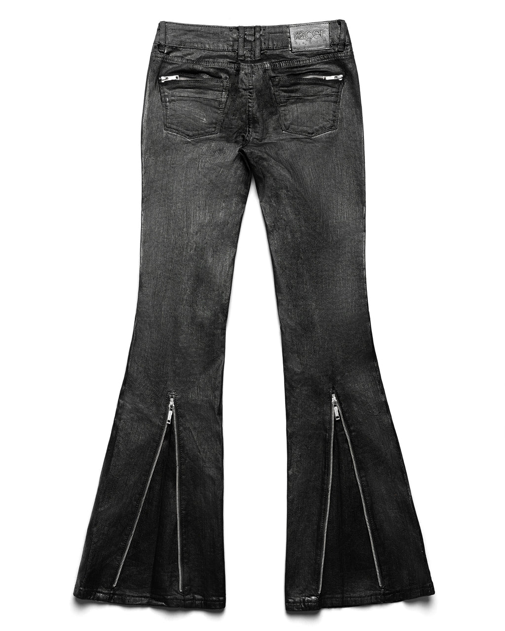 Wax Flared Denim