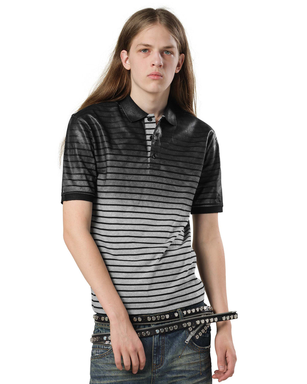 Gradient Wax Polo