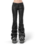Wax Flared Jeans