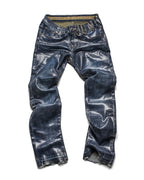 Waxed Slim Gloss Denim