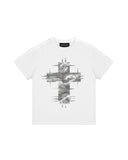 White Camo Cross T-shirt