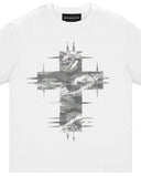 White Camo Cross T-shirt