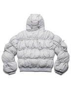 Grey Puffer Jacket X