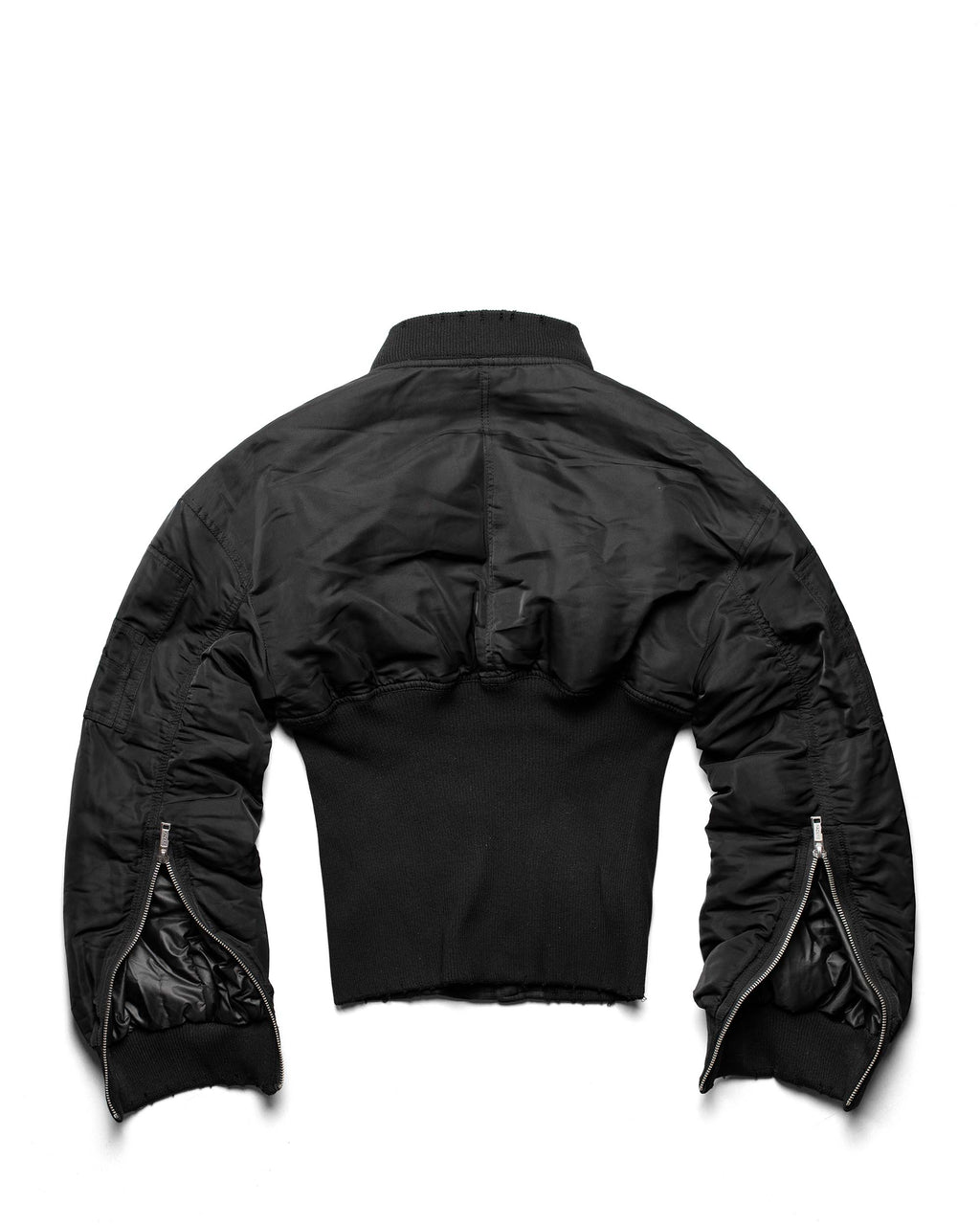 Black Fitted Bomber
