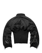 Black Fitted Bomber