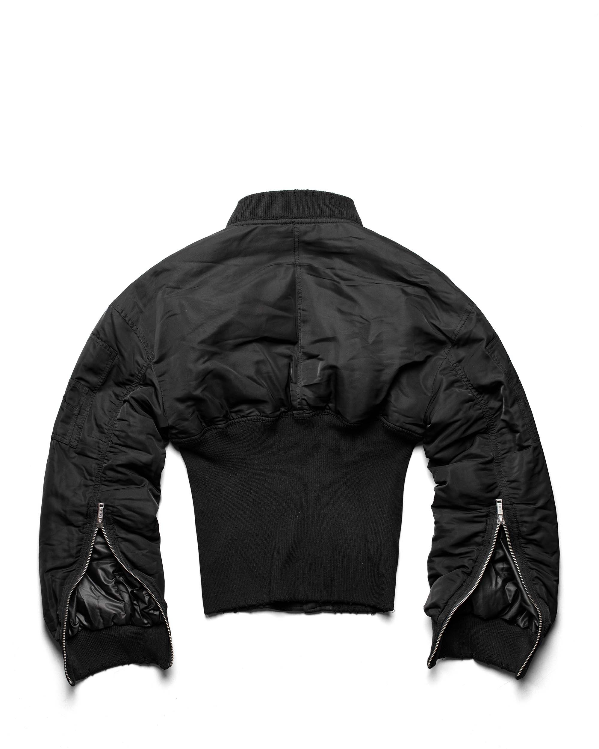 Black Fitted Bomber