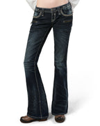 Rock Revival Women's Coated Bootcut Denim
