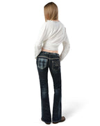 Rock Revival Women's Coated Bootcut Denim