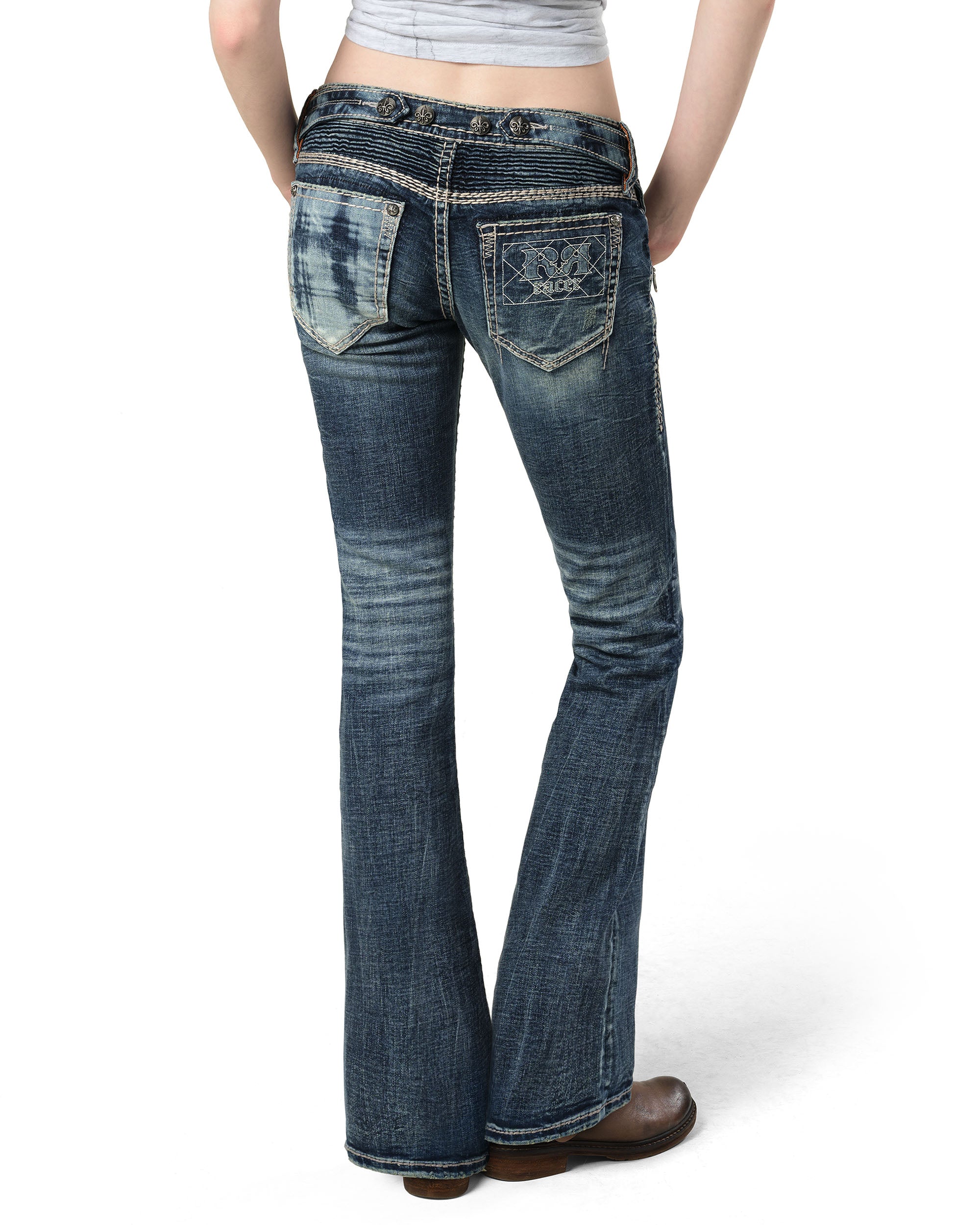 Rock Revival Women's Light Bootcut Denim