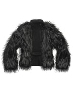 Wool Fur Hybrid Jacket
