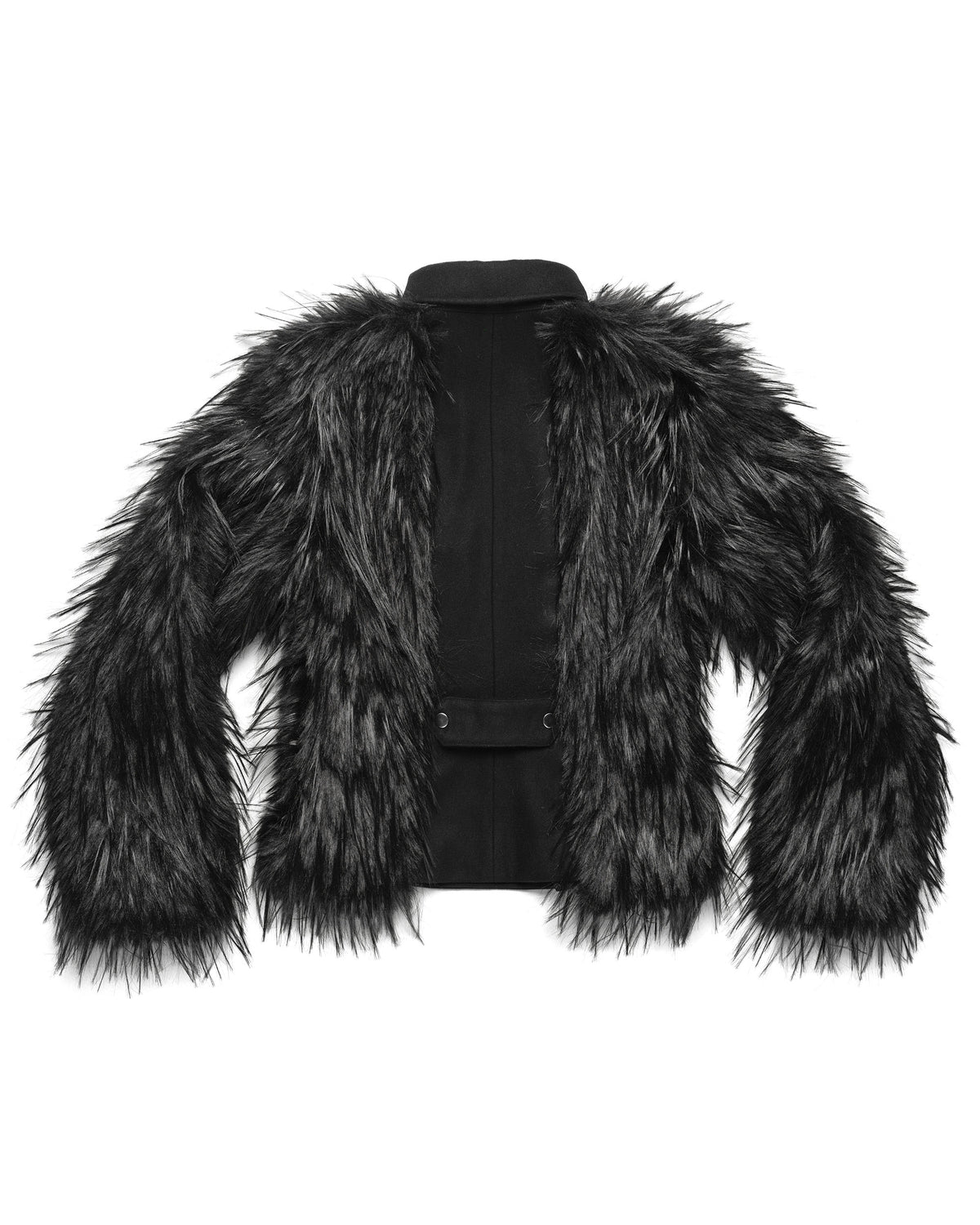Wool Fur Hybrid Jacket
