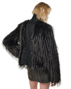 Wool Fur Hybrid Jacket