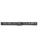 They don't know it's Racer Belt