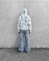 Washed Ice Patch Hoodie