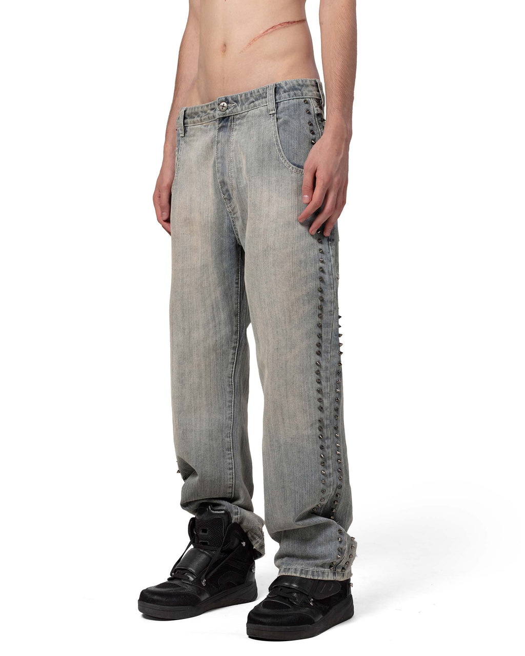 Racer x Barragán Spiked Denim