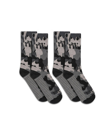 Urban Camo Racer Socks 2 Pack