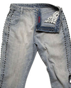 Racer x Barragán Spiked Denim
