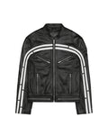 Track Leather Jacket