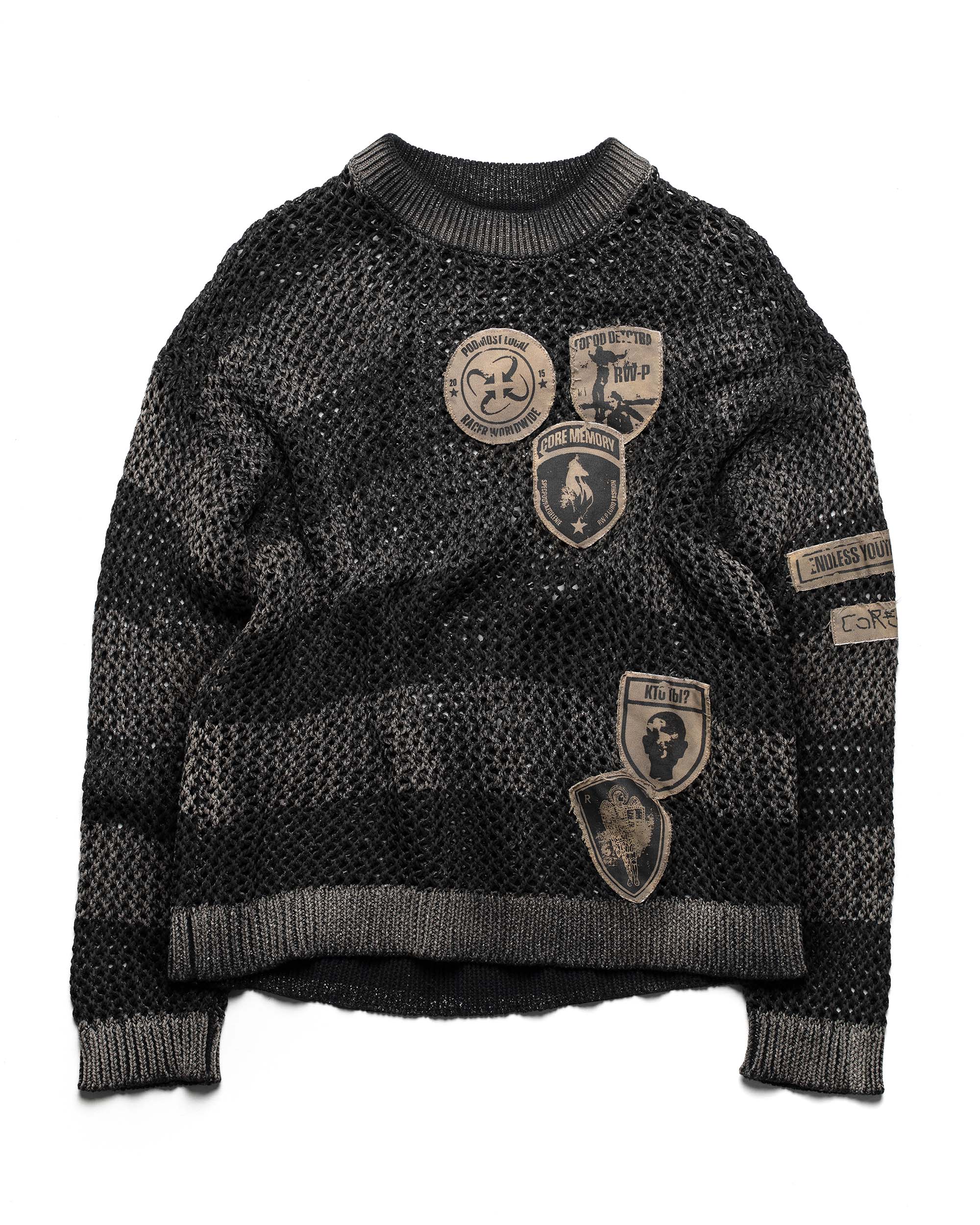 Racer x Podmost Net Sweater