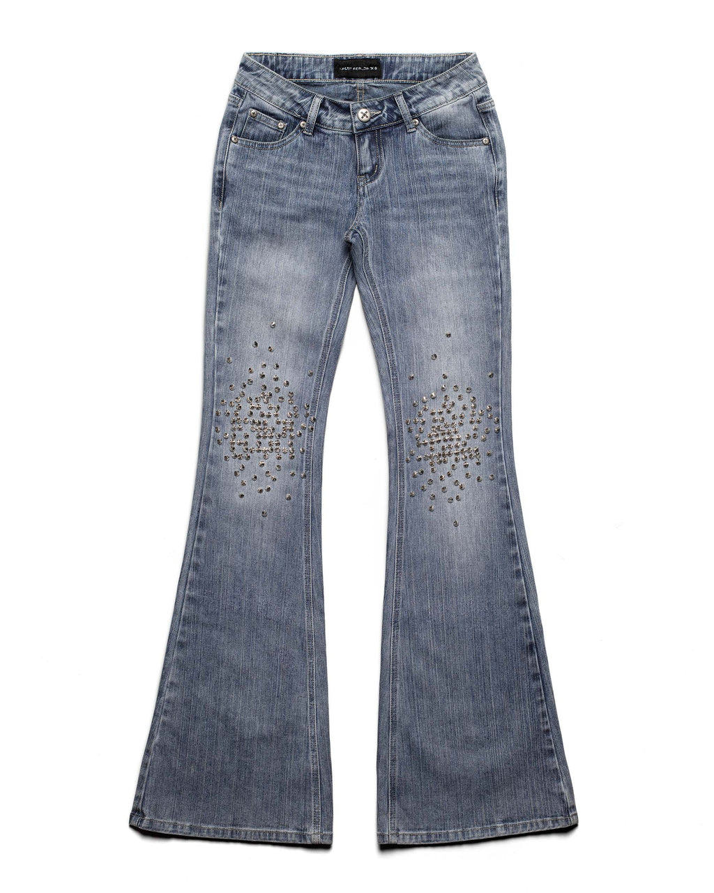 Spike Flared Denim