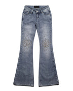 Spike Flared Denim