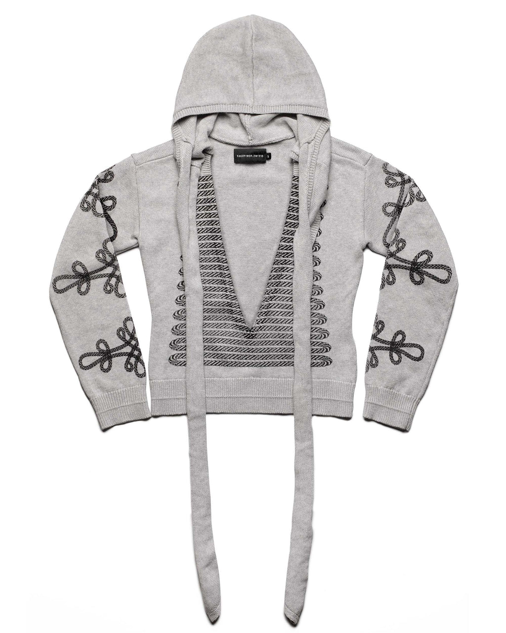 Military V-Neck Sweater