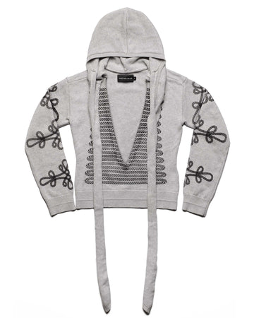 RACER worldwide racerpods シルバー Faded Silver Track Hoodie – Racer Worldwide