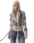 Military V-Neck Sweater