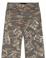 Camo Patch Jeans