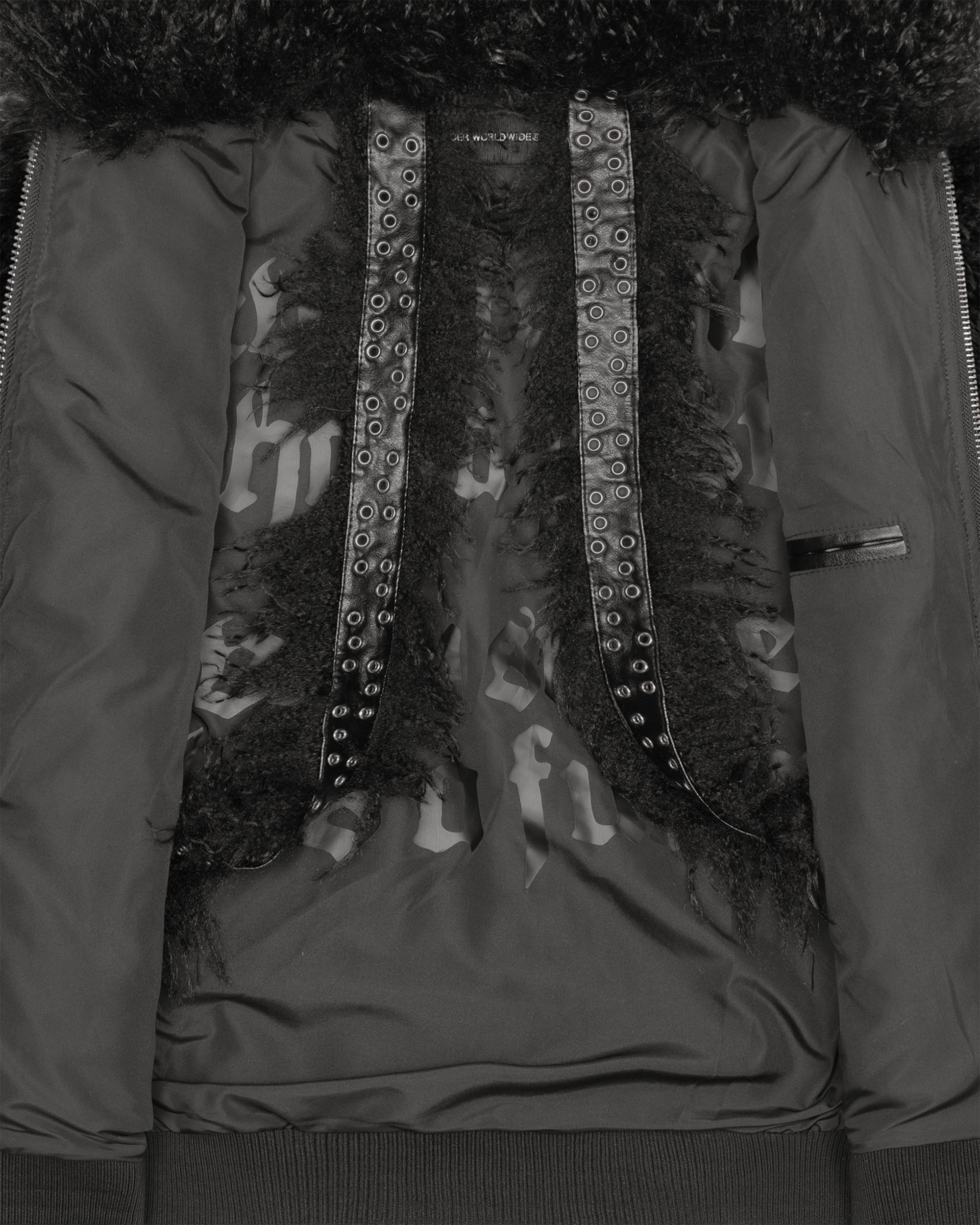 Mongolian Fur Bomber