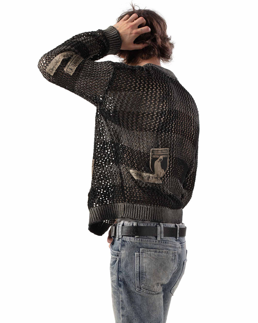 Racer x Podmost Net Sweater