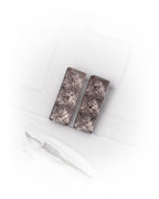 Stained Block Earrings