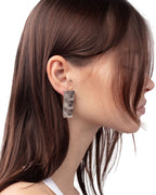 Stained Block Earrings